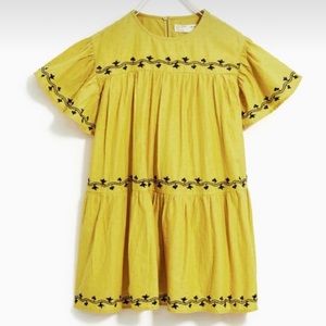 SOLD💥💥💥 Zara Kids Mustard Girls Dress size 5